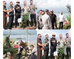 Gerakan Penanaman 10 Juta Pohon Bersama POLRI di Wilayah Hukum Polres Solok