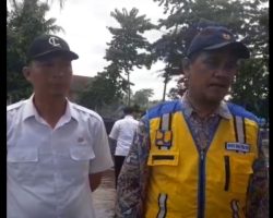 Balai Besar Sungai Wilayah Sumatera Selatan Bersama PU PR Muba Tinjau Pintu Air Yang Jebol di Kayuara