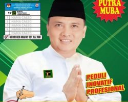 Muhammad Yasser Arafat,SST.Par.MM (ATEN) Cicit Pangeran Abdul Hamid Maju menjadi Caleg DPRD Provinsi Sumsel 2024-2029 Dapil IX (Muba) Partai PPP.