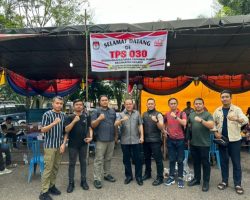 Kepala Kejaksaan Negeri Musi Banyuasin Melakukan Pemantauan Langsung terhadap Proses Penghitungan Suara di Beberapa TPS di Kabupaten Muba