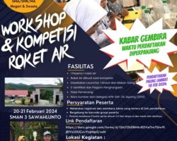 SMAN 3 Sawahlunto Mengajak Siswa Berkarya Melalui Kegiatan Workshop dan Kompetisi Roket Air