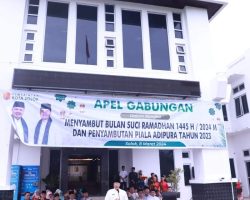 Wako Solok Zul Elfian Umar Pimpin Apel Gabungan Menyambut Bulan Suci Ramadhan