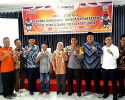 “Pastikan Hasil Pemilu Lancar, dan Damai,”  Bawaslu Kota Solok Gelar Rakor Sentra Gakkumdu Penetapan Hasil Pemilu 2024