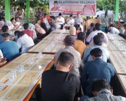 BPD Se Kecamatan Tanjung Tebat Sambut Kedatangan Yulius Maulana.ST,