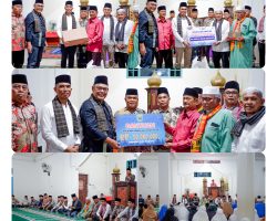 Kunjungan Tim Safari Ramadhan Pemkab Solok Kunjungi Masjid Ainul Yaqin Jorong Pintu Rayo Nagari Aripan