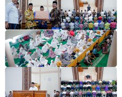 Tim Safari Ramadhan Pemerintah Kabupaten Solok Kunjungi Masjid Raya Koto Baru