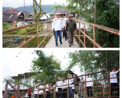 Sigap Bencana, dan Tingkatkan Kepedulian Sosial, Bupati Epyardi Asda Datangi Langsung Lokasi Banjir Talang Babungo