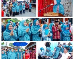 Nagari Koto Gaek Talang Dipercaya Sebagai Basis Penilaian Lomba Kader Posyandu Berprestasi Tingkat Kabupaten Solok Tahun 2024