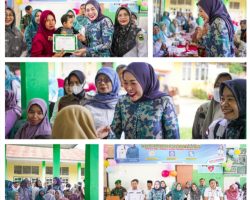 Ketua TP PKK Kabupaten Solok Lakukan Kunjungan Gerakan Intervensi Serentak Pencegahan Stunting di Kabupaten Solok