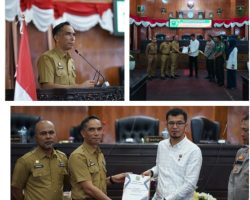Sekdakab Solok Sampaikan Nota Penjelasan Bupati Solok Terkait KUA-PPAS TA. 2025′ ini paparan Sekdakab Sokok”