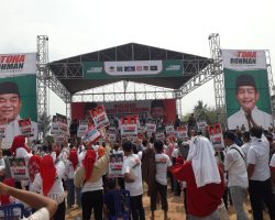 Deklarasi Koalisi Bersama Cabup Cawabup H.Toha dan Rohman Berlangsung Meriah