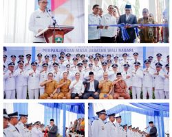 Masa Perpanjangan 49 Walinagari Kabupaten Solok Dikukuhkan Bupati Solok, dan Resmikan Tiga Gedung Pemerintahan Kabupaten Solok