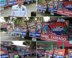 Selamatkan Aspirasi masyarakat Kantor DPC -PPP Kota Solok Sumbar, “Dibanjiri Papan Bunga”