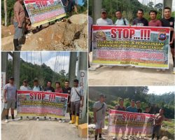 Tim Gabungan Polres Solok Tertibkan Tambang Emas Ilegal di Sungai Abu