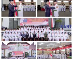 Bupati Kukuhkan Anggota Paskibraka Kabupaten Solok Tahun 2024