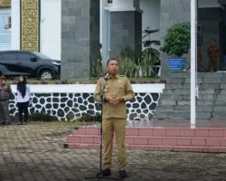PJs. Bupati Solok Pimpin Apel Perdana Di Pemkab Solok