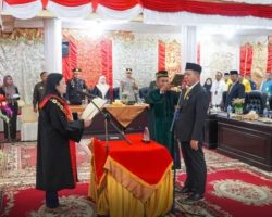 Pjs. Bupati Solok Akbar Ali Ucapkan Selamat pada Wakil Ketua DPRD Definitif