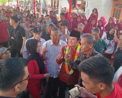 Masyarakat Kecamatan Pulau Pinang Lahat Tumpah Ruah Siap Menangkan Paslon Bupati Dan Wakil Bupati Kabupaten Lahat YM BM 