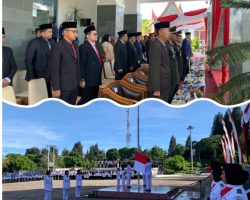 Upacara Peringatan Hari Pahlawan tahun 2024 di Kabupaten Solok, Dipusatkan Dilapangan Kantor Bupati Solok
