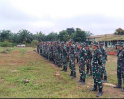 Semangat Membara di Gandus, Satgas TMMD 123 Siap Mengukir Sejarah