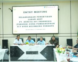 KAI Divre III Palembang Gandeng Kejati Sumsel Percepat Rencana Pembangunan Flyover di Kabupaten Muara Enim