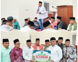 Bupati Solok Pimpin TSR Kunjungi Mesjid Jami’ Al Hidayah Jorong Sawah Ampang Nagari Muaro Paneh