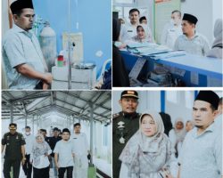 Pastikan Layanan Kesehatan Berkualitas dan Prima, Wabup Solok Candra Sidak RSUD Arosuka