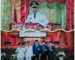 Bupati Solok Sampaikan Pidato Perdana Bupati dan Wakil Bupati Solok Periode 2025 – 2030