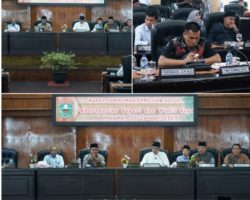 Paripurna Pengumuman Akhir Masa Jabatan Bupati dan Wakil Bupati 2021-2025 serta Bupati dan Wakil Bupati Terpilih Masa Jabatan 2025-2030.