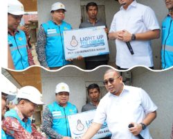 Setelah Menunggu Lama, Akhirnya Warga Jorong Air Abu Mulai Menikmati Aliran Listrik,..Ini Tanggapan Sekda Kab Solok