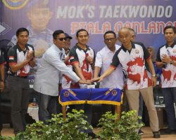 Aksi Memukau di Mok’s Taekwondo Championship Piala Danlanal