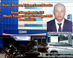 Diduga Petugas BRI kembali Lakukan Intimidasi Terhadap Anak Nasabah