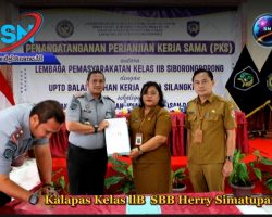 Kalapas Kelas llB SBB, Hasudungan Simatupang Pimpin Giat Pembinaan Kemandirian