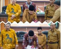 Wabup Solok Apresiasi Paripurna DPRD Penyampaikan Pandangan Akhir Bupati Terkait Ranperda Pertanggungjawaban APBD 2024.