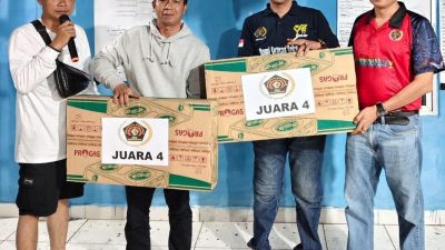Pererat Silaturahmi , PWI Muba Gelar Lomba Gaple HUT RI ke-80 