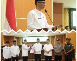Sekdakab Solok Hadiri Paripurna DPRD Nota Penjelasan Bupati Solok terhadap Ranperda Perubahan Tahun Anggaran 2025