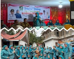 Fokus Pada Program, Ketua TP-PKK Kabupaten Solok Fokuskan Penerima Bantuan Sosial di Nagari Batu Bajanjang, Tigo Lurah