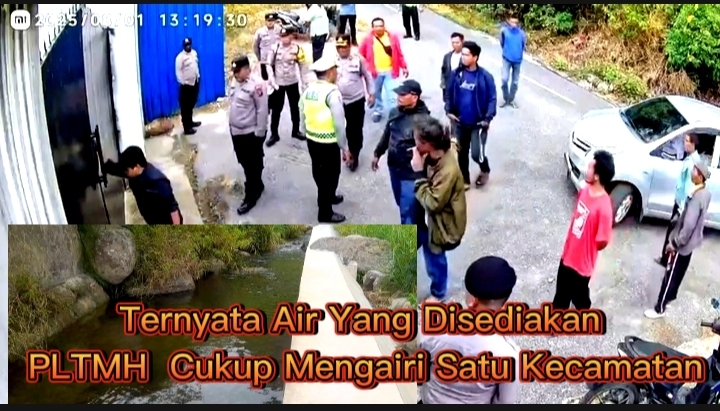 Baktiraja Humbahas - Straightnews.id // Unjuk rasa yang dipimpin oleh Zeki Munthe beserta beberapa warga pada hari jumat Tanggal 1 Agustus 2025, didepan kantor Pembangkit Listrik Tenaga Mikro Hidro, PLT MH atau PT (Bakkara Energi Lestari) tidak sesuai realisasi dilapangan.