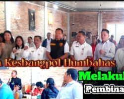 Kesbangpol Humbahas Lakukan Sosialisasi Pembinaan Ormas