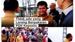 Sekda Humbahas Sebut Tidak Ada Larangan Pakaian Dinas ASN Ke Pesta: Wartawan, “Pakai UU Mana?