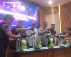 Polres Muba Musnahkan 3 Kg Shabu, Kapolres: “Siapapun Terlibat Narkoba Akan Kami Bongkar”