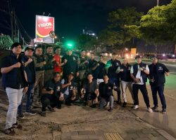 PMPB Bersinergi Dengan Team URC Satpol-PP Kota Palembang Gelar Giat Pengamanan di Simpang 4 Macan Lindungan