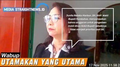Wakil Bupati Humbahas Sebut Pengadaan Mobil Dinasnya Tidak Menjadi Prioritas Saat ini