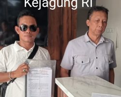 Diduga Korupsi, Lembaga PST Melaporkan Dinas PUPR Kabupaten Muara Enim ke Kejagung RI