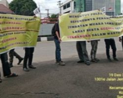 GEMAPELA Minta Polda Sumsel Transparan Siapa Tersangka Ambruknya Jembatan Muara Lawai Kabupaten Lahat