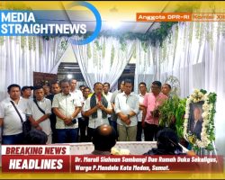 Dr. Maruli Siahaan Sambangi Dua Rumah Duka Sekaligus