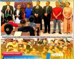 Dr. Maruli Siahaan Utus Perwakilan Hadiri Natal Sekolah Disabilitas