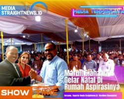 Dr. Maruli Siahaan Sukses Gelar Natal Di Rumah Aspirasinnya