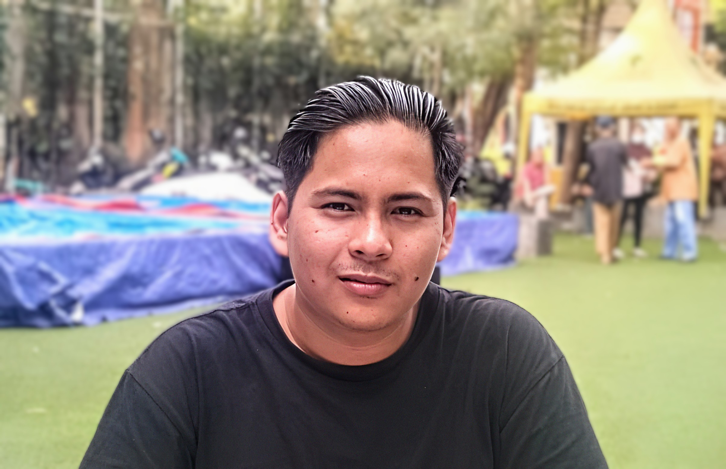 Ketua Laskar Gibran DPW DKI Jakarta Ahmad Nabil