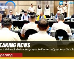 Dr.Maruli Siahaan Lakukan Kunjungan Ke Kantor Imigrasi Kelas Satu Tangerang